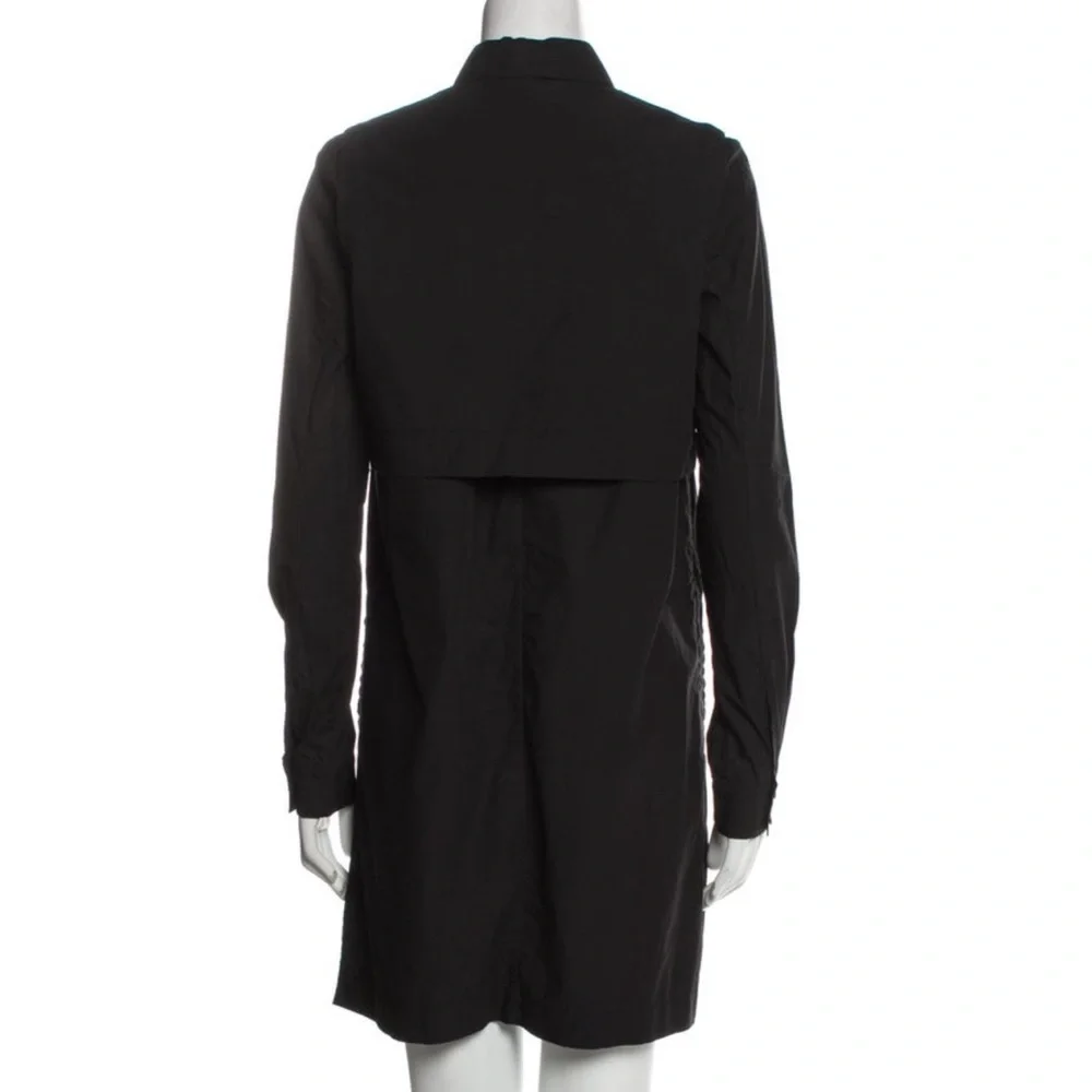 Proenza Schouler Long Sleeve Button Down Mini Dress | Size: US 4 - Picture 3 of 3